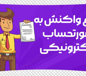 انواع واکنش به صورتحساب الکترونیکی - نورترازان معین