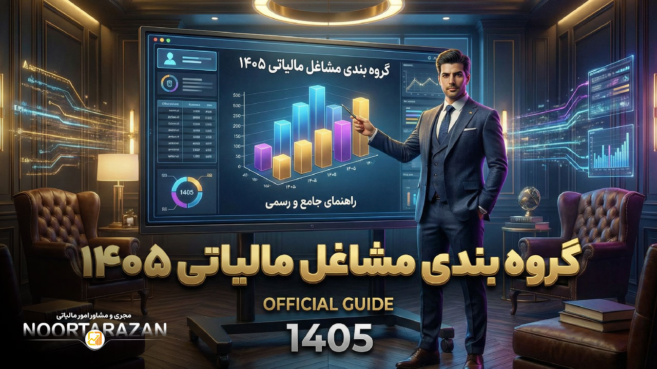 گروه بندی مشاغل مالیاتی 1405 - نورترازان معین