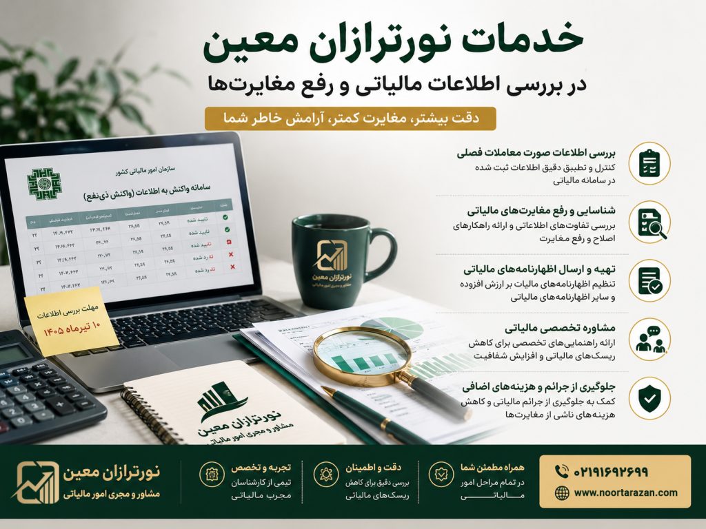 مودیان تا ۱۰ تیر فرصت دارند اطلاعات معاملات فصلی خود را بررسی کنند