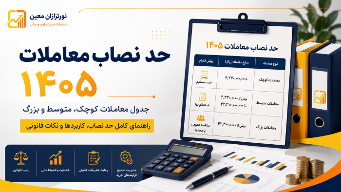 حد نصاب معاملات 1405 - نورترازان معین