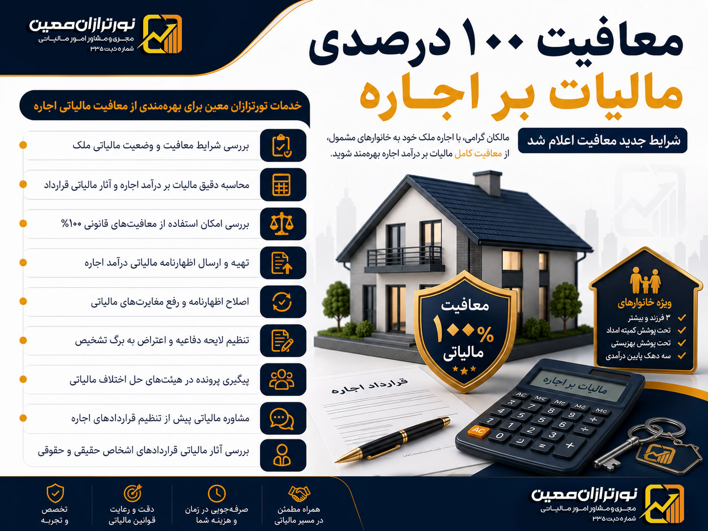 شرط معافیت مالیات بر اجاره ۱۴۰۵ اعلام شد
