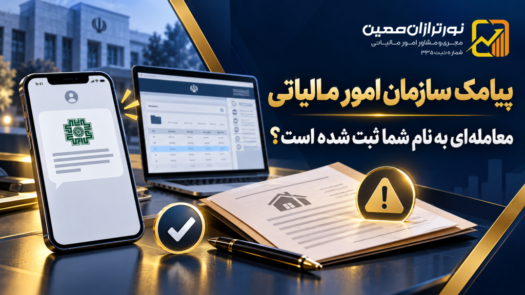 پیامک سازمان امور مالیاتی درباره معاملات ثبت‌شده؛ در صورت دریافت پیامک چه کنیم؟